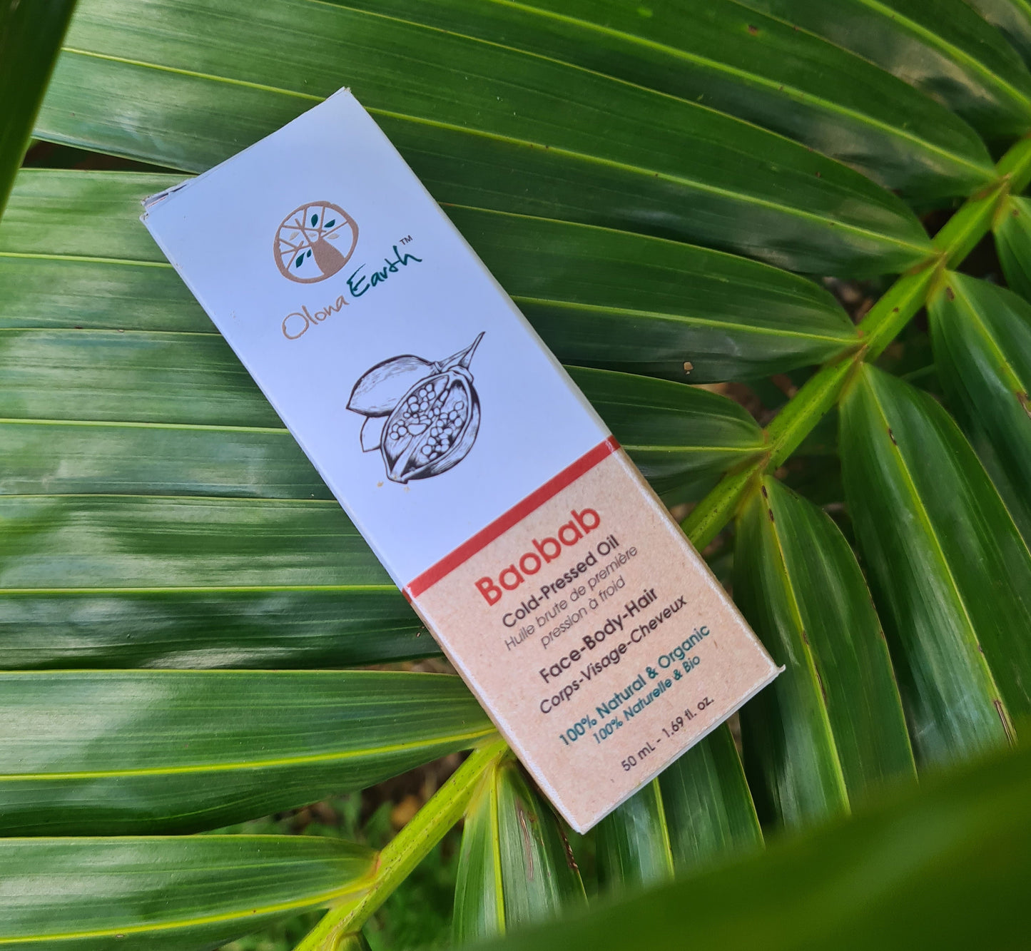 100% Organic Baobab Cold-Pressed Extra Nourishing Oil