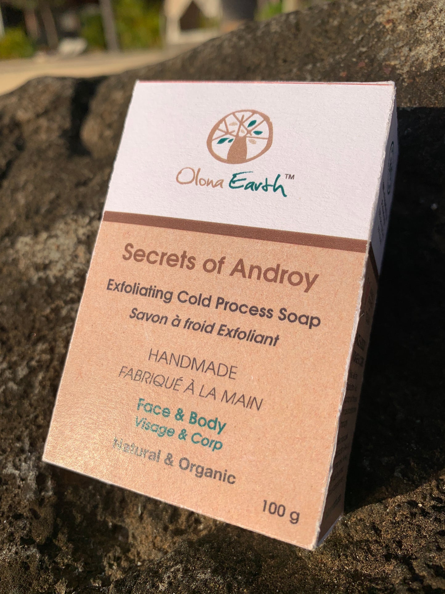 Organic Secrets of Androy Cold Process Exfoliating Soap