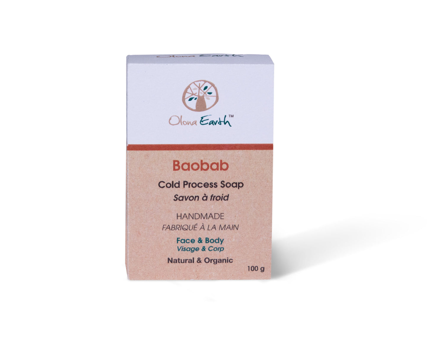 Organic Baobab Cold Process Soap