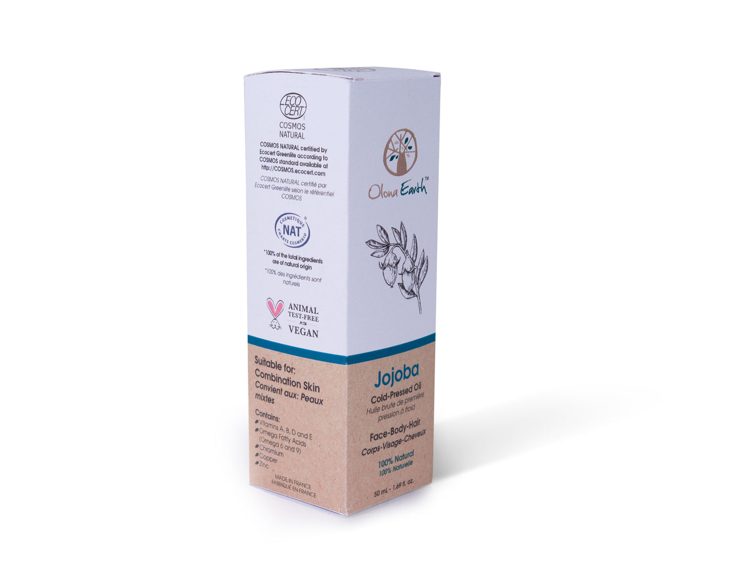 100% Natural Jojoba Cold-Pressed Regulating Oil