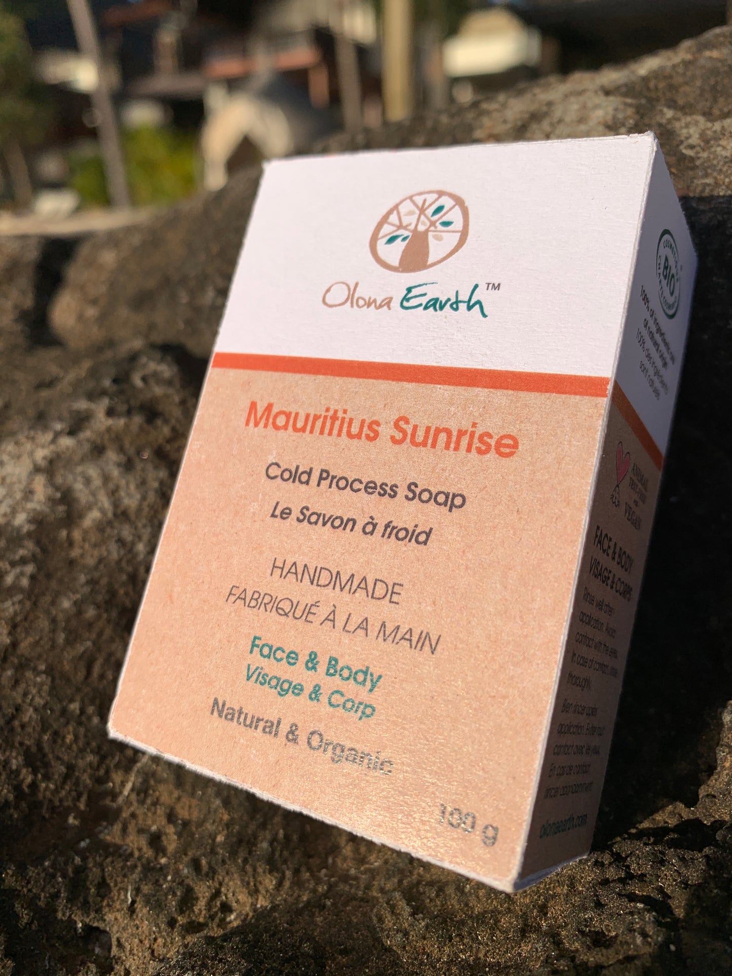 Organic Mauritius Sunrise Cold Process Soap