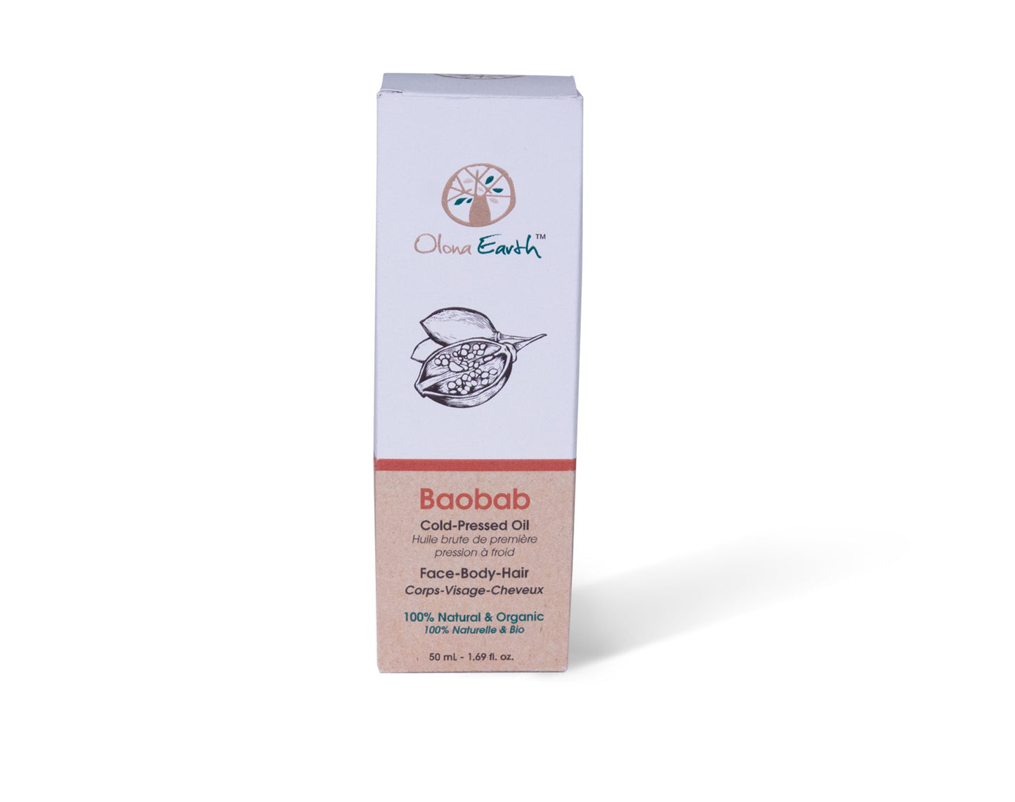 100% Organic Baobab Cold-Pressed Extra Nourishing Oil