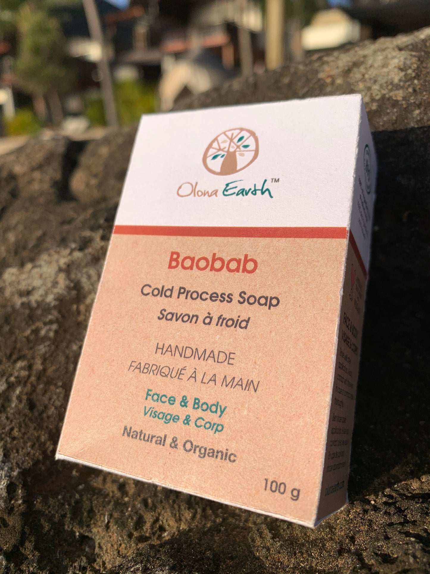 Organic Baobab Cold Process Soap