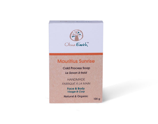 Organic Mauritius Sunrise Cold Process Soap
